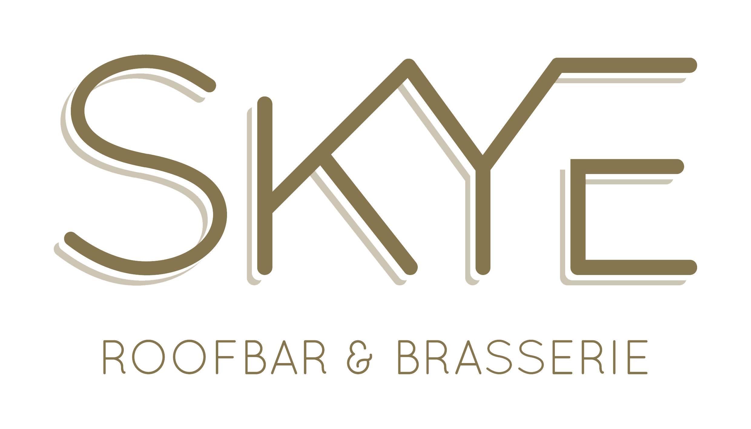 SKYE Roofbar & Brasserie Logo The Park Lane Hong Kong